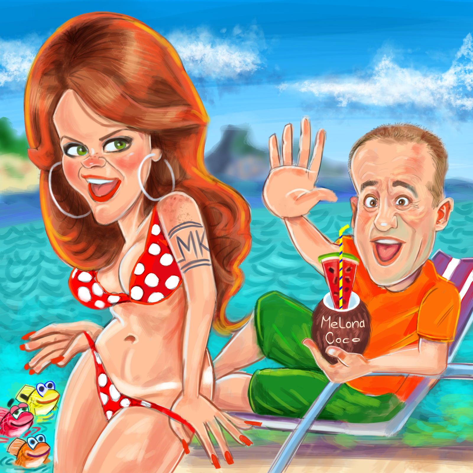 Single-Cover „Anna Anna Anna… lass dein Bikin... an“ – Mick Kaiser