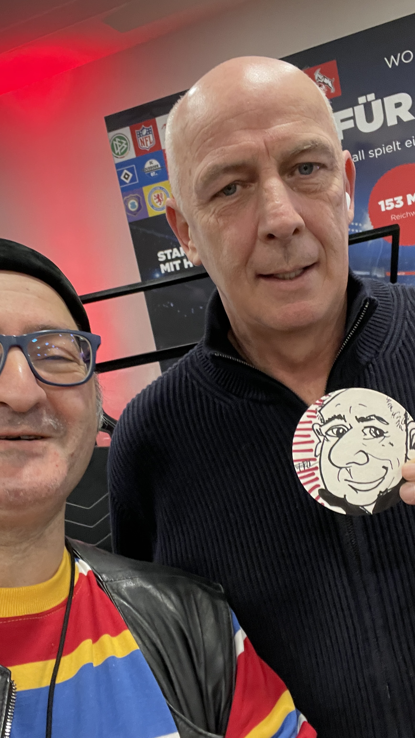 Kleine Frage an die Sportfans: Wer weiß, wen ich hier spontaaaaan auf einem Bierdeckel verewigt habe?