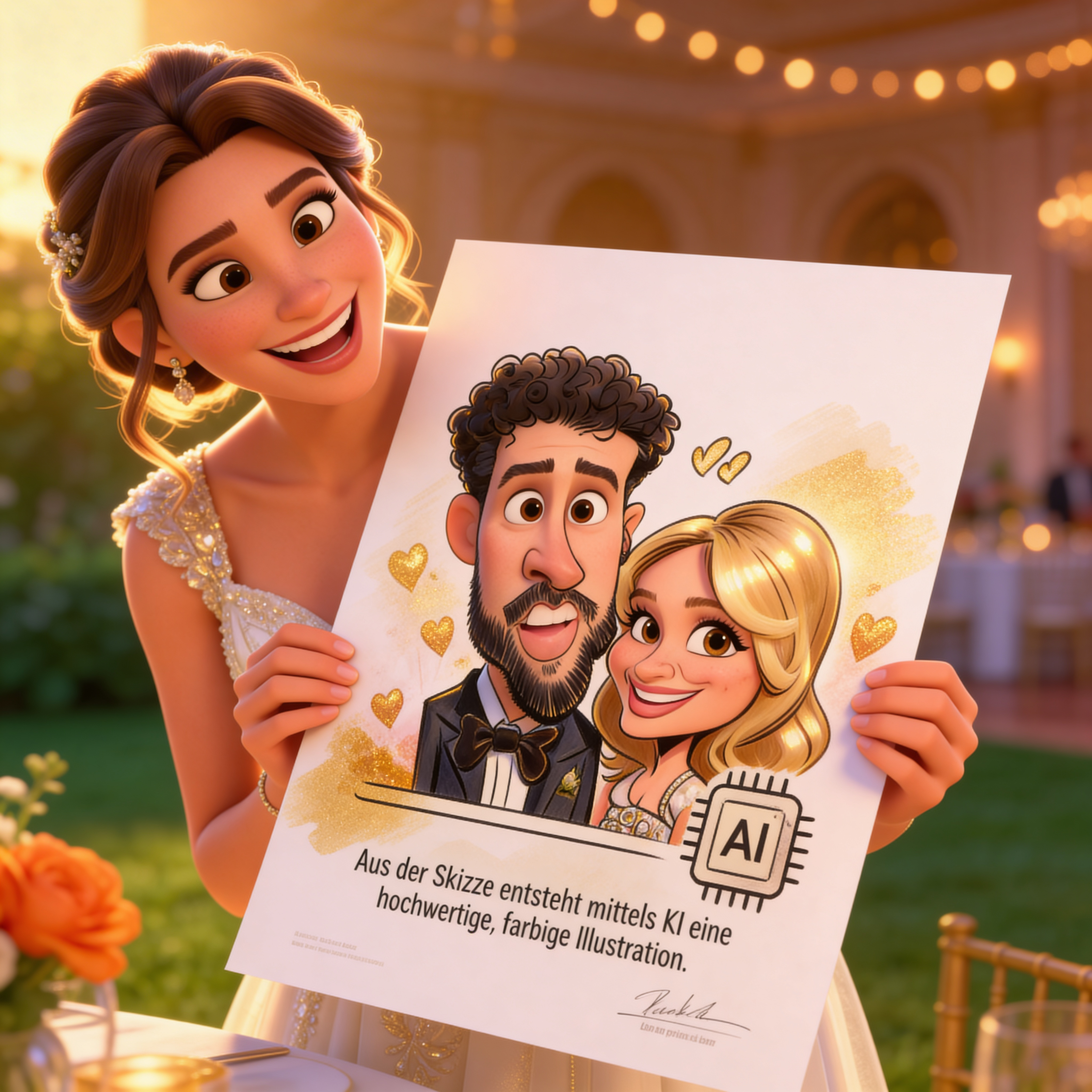 karikaturist erolart KI schnellzeichner messe 59