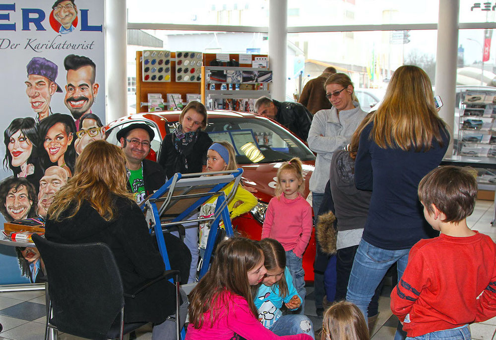 Wie viele Gäste kannst du zeichnen?