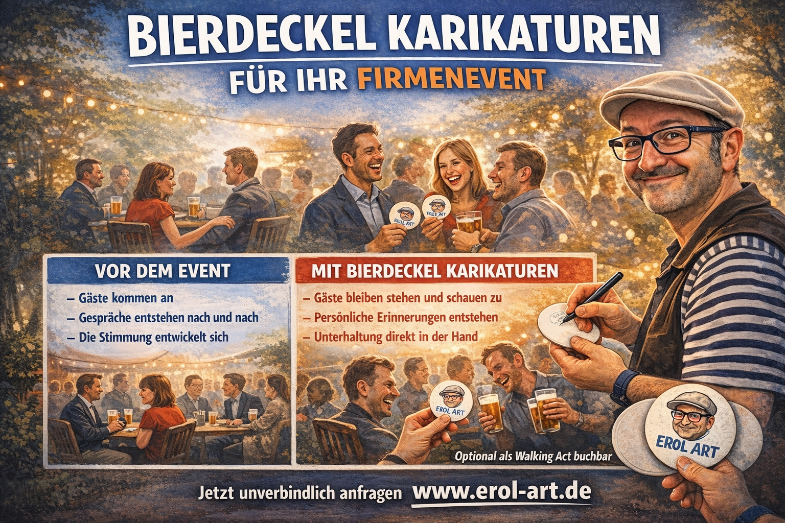 Ideen für Karikaturen bei Hochzeit