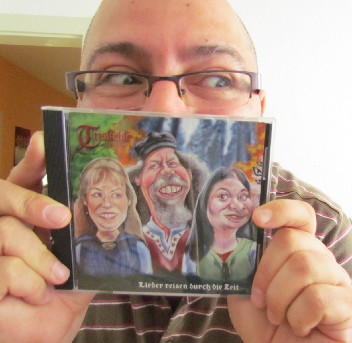 CD-Cover „Triskehle“ – Mittelaltergruppe Illustration