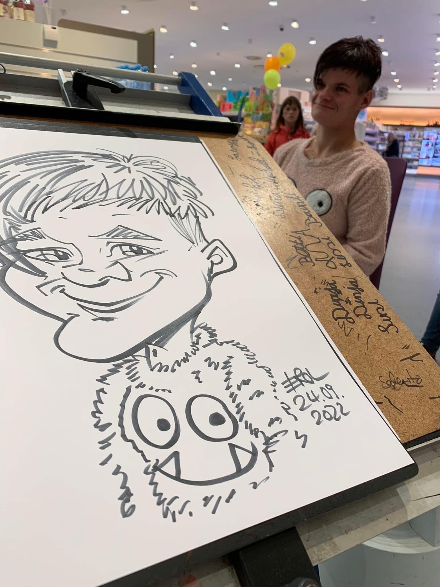 karikaturist firmenfeier schnellzeichner karlsruhe 37