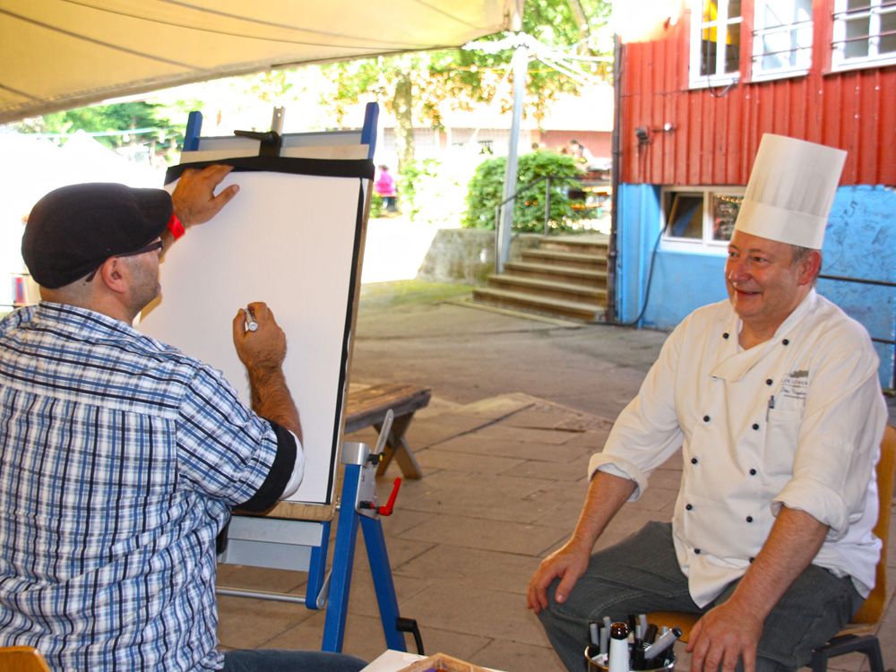 firmenevent karikatur heilbronn