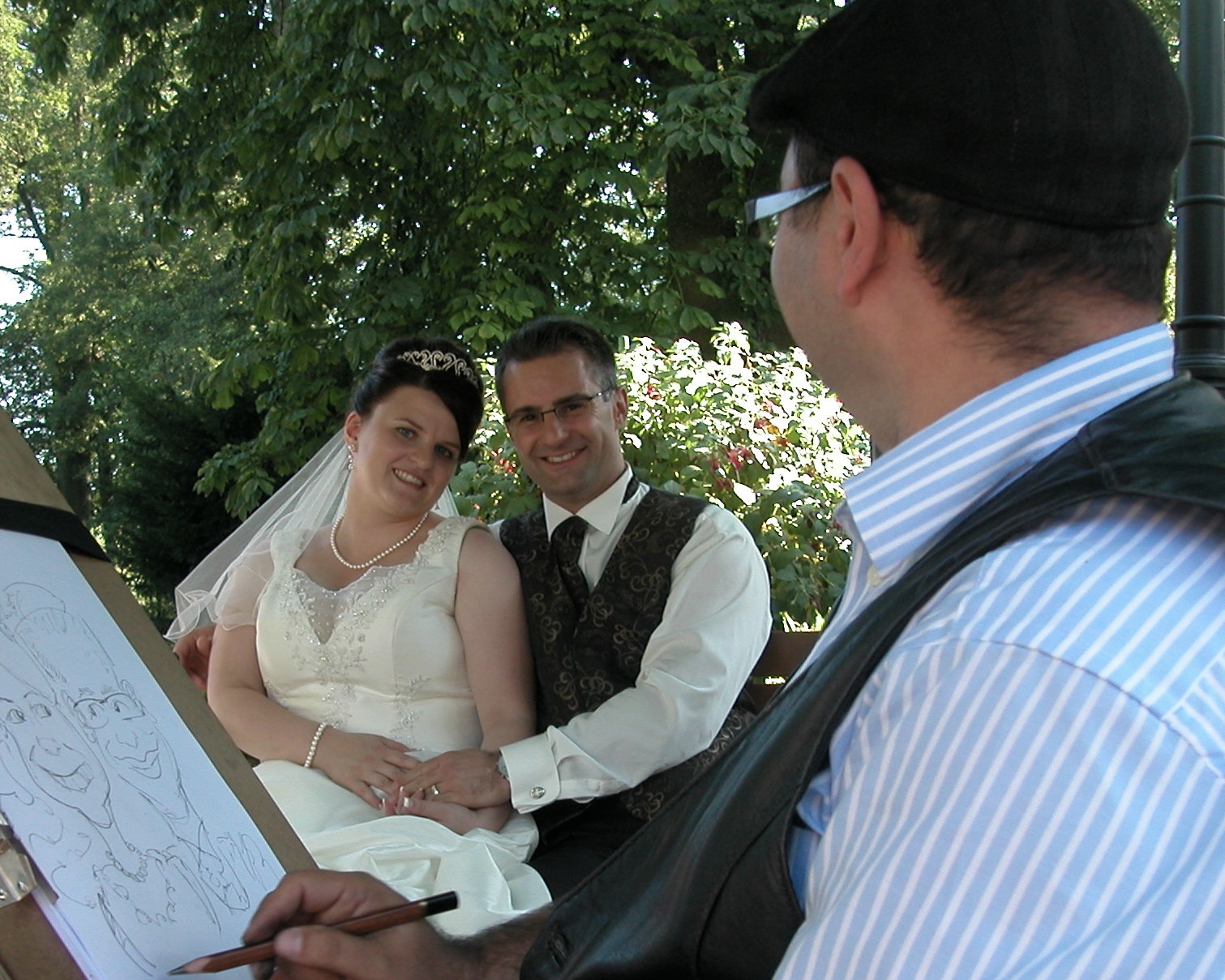 karikaturzeichner schnellzeichner karlsruhe hochzeit tuncayerol 34