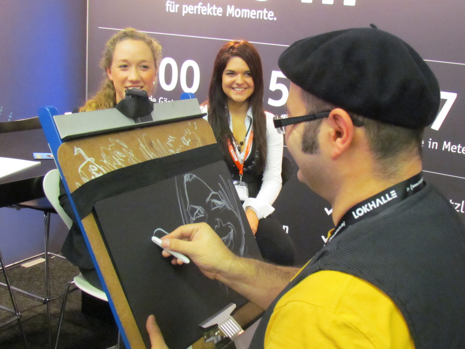 Klassische Karikaturen Best of Events Dortmund für die Lokhalle