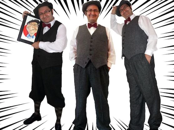 🏢 Klassische Karikaturen für Firmenevents