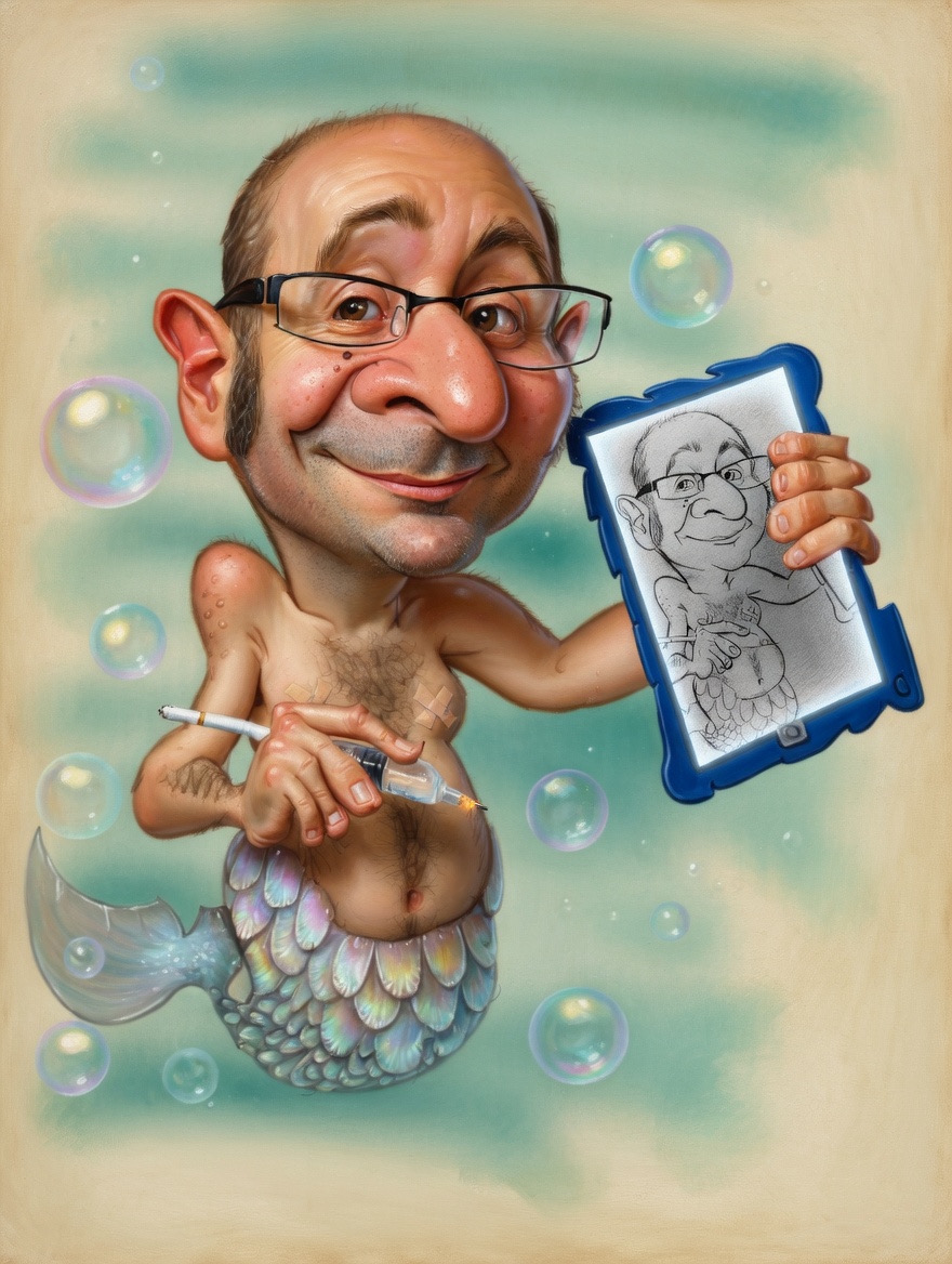 ErolArt Mermay Meerjungfraumann