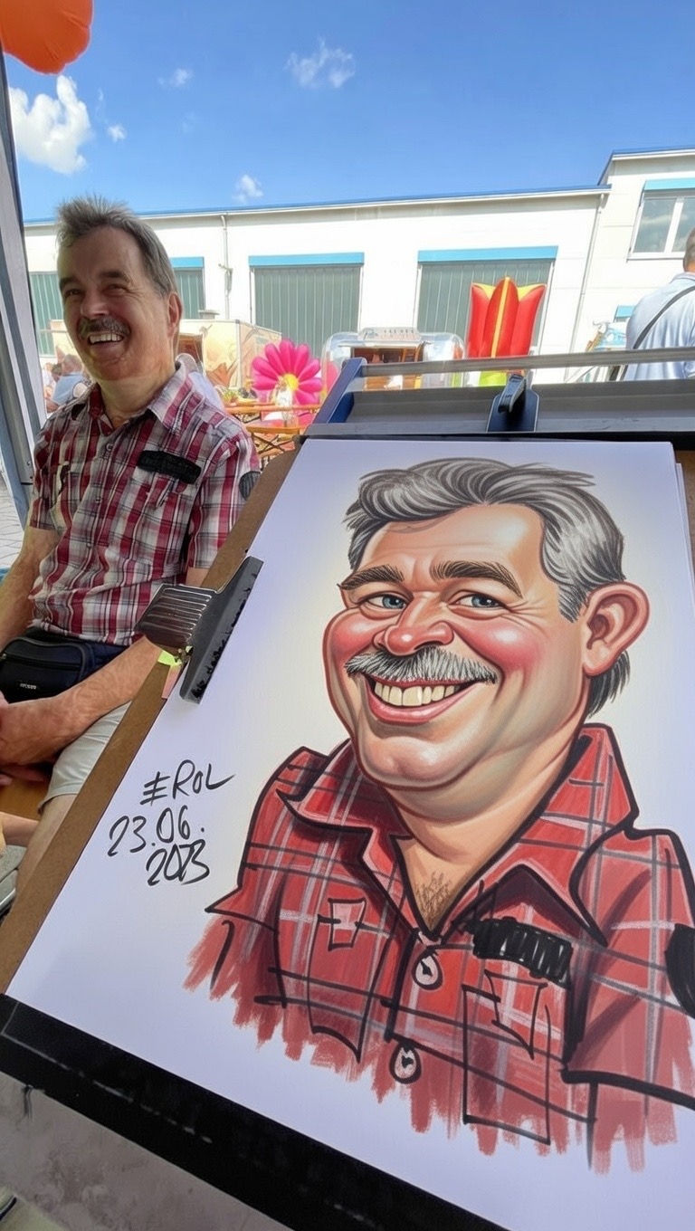 Karikaturist-Bretten-Hochzeit-Firmenfeier