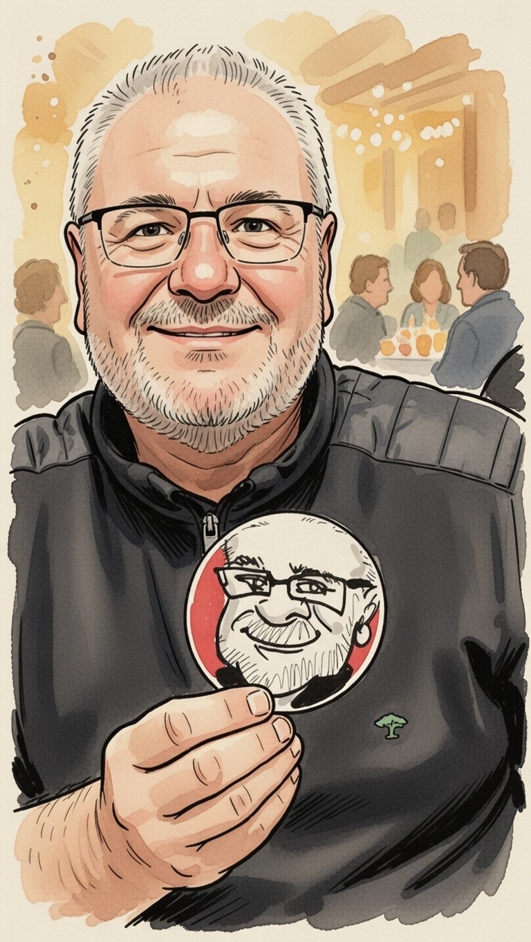 Wie lange dauert eine Bierdeckel-Karikatur?